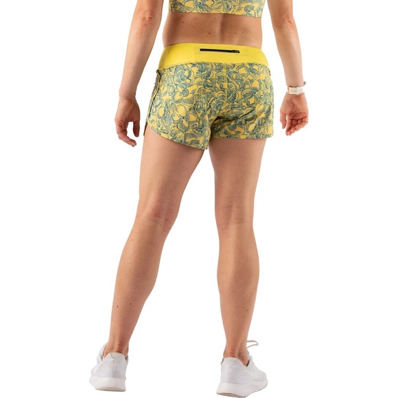 Rabbit Catch Me If You Can 2.5” Short Medium Aurora Floral (Yellow/Blue) - Picture 5 of 5